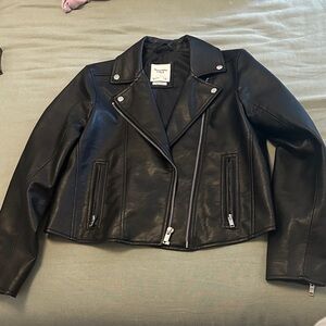 Abercrombie Leather Jacket
